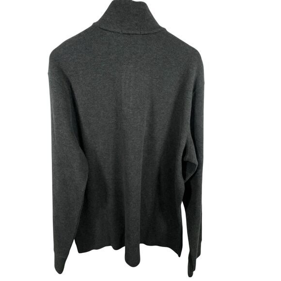 Polo Ralph Lauren Classic 1/4 Zip Pullover Sweater Sweatshirt Men's XXL Gray - Picture 4 of 7